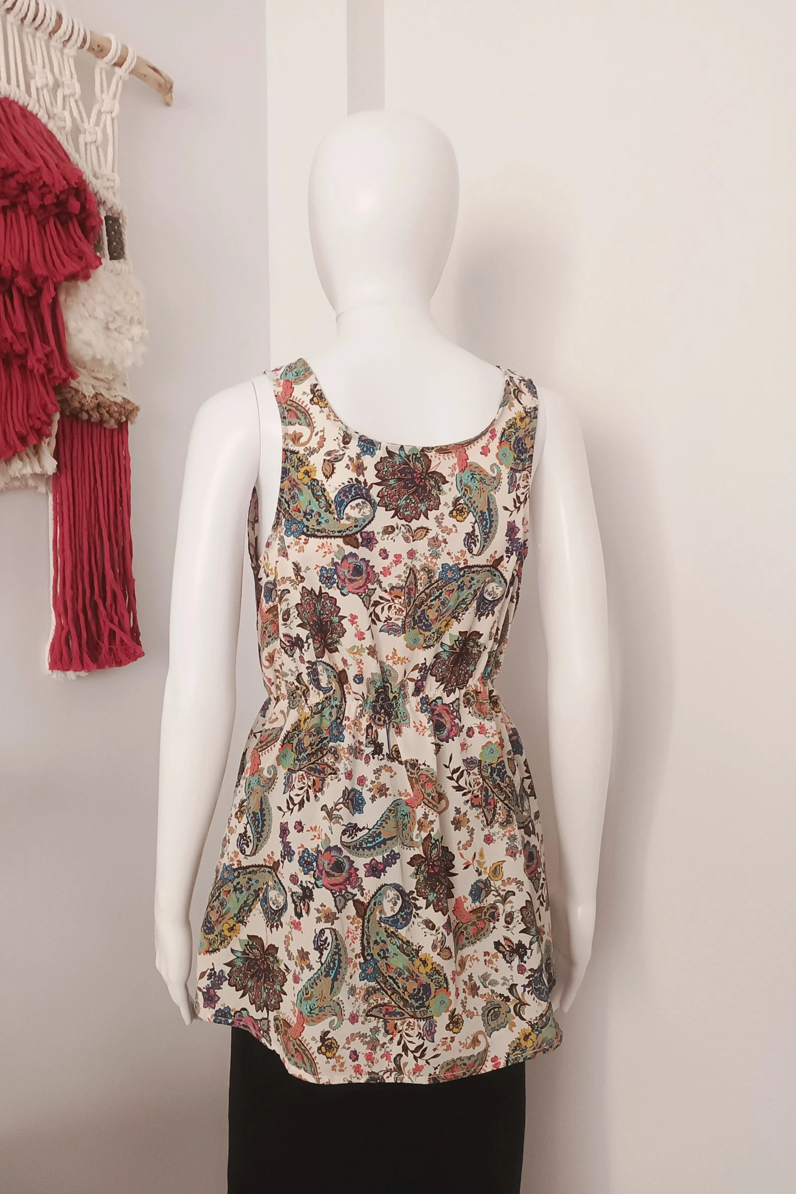Top/Bluson met Paisley Print T.S. – photo 2